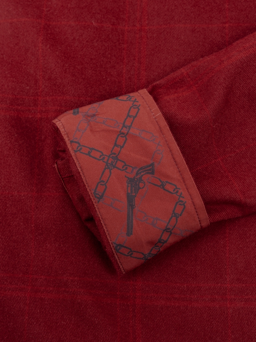 XL Retro Rifle Django Unchained Flannel - Picture 4 of 5